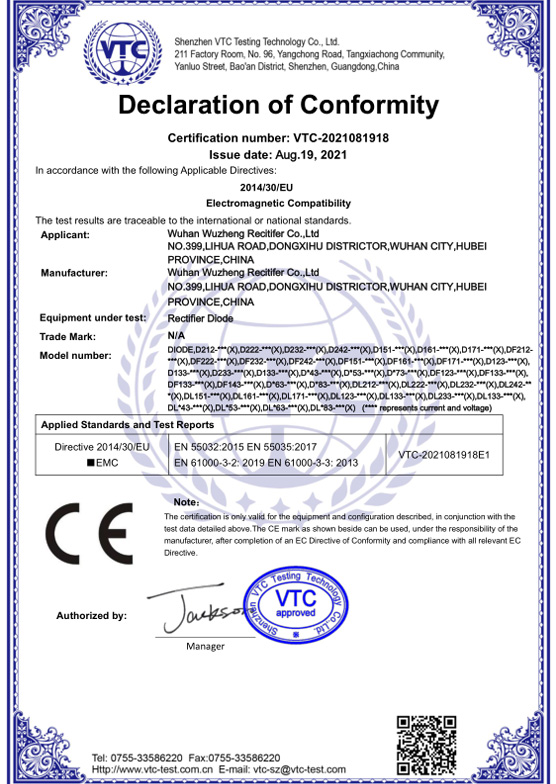 Rectifier diode CE