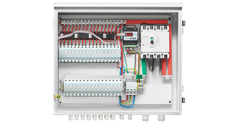 Intelligent Combiner Box without Anti Reflection Diode