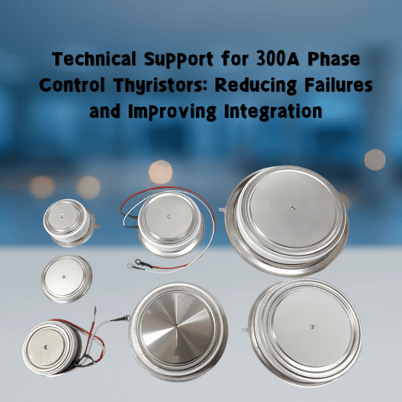 Technical Support for 300A Phase Control Thyristors: Reducing Failures and Improving Integration