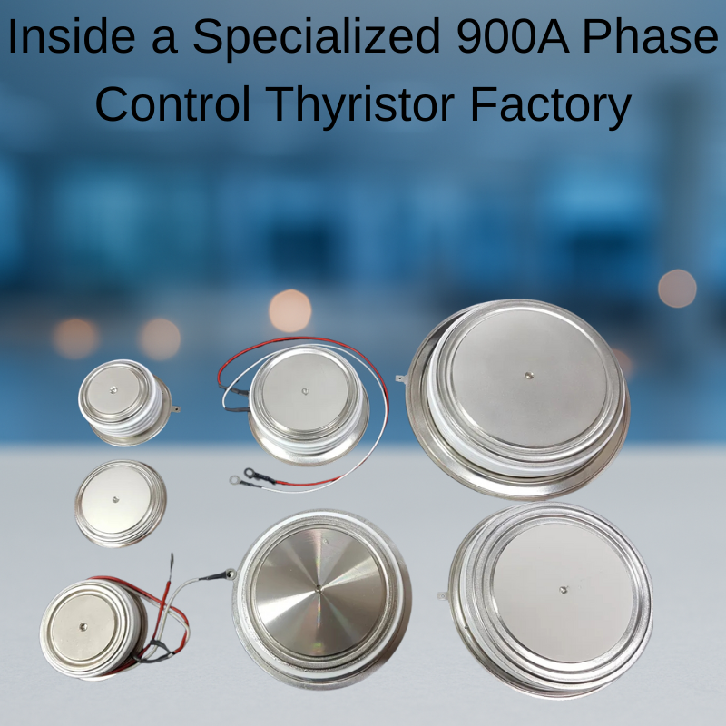 Inside a Specialized 900A Phase Control Thyristor Factory